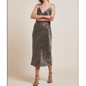 Olivia Von Halle Issa Estella Silk Slip Dress, size 3.